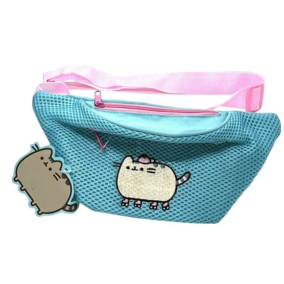 Gund Other - Plusheen BRAND NEW! Girls Pink & Blue Fanny Pack Waist Purse